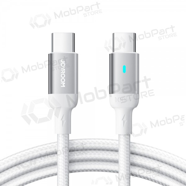 USB kabel Joyroom S-CC100A10 Type-C to Type-C 100W 1.2m hvit