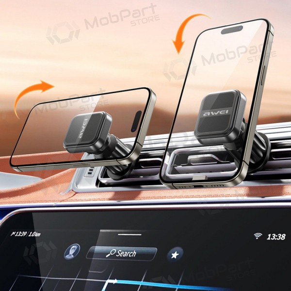 Mobilholder Awei X52 Magnetic (air vent) svart