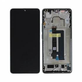 Xiaomi Poco X6 Pro 5G skjerm (grå) (med ramme) (original)