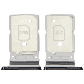 Samsung Galaxy S25 Ultra Dual SIM kortholder (svart) (original)