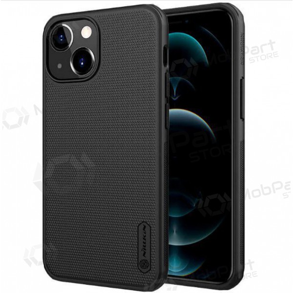 Apple iPhone 15 Plus deksel „Nillkin Frosted Shield“ (svart)