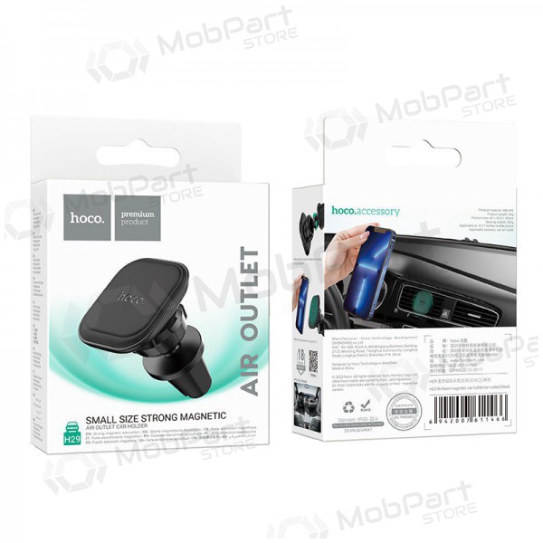 Mobilholder Hoco H29 tvirtinamas ant ventiliacijos grotelių magnetinis