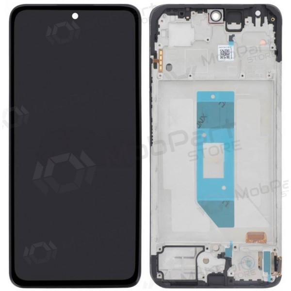 - Xiaomi Redmi Note 14 4G (Global version) ekranas (juodas) (su rėmeliu) (OLED)