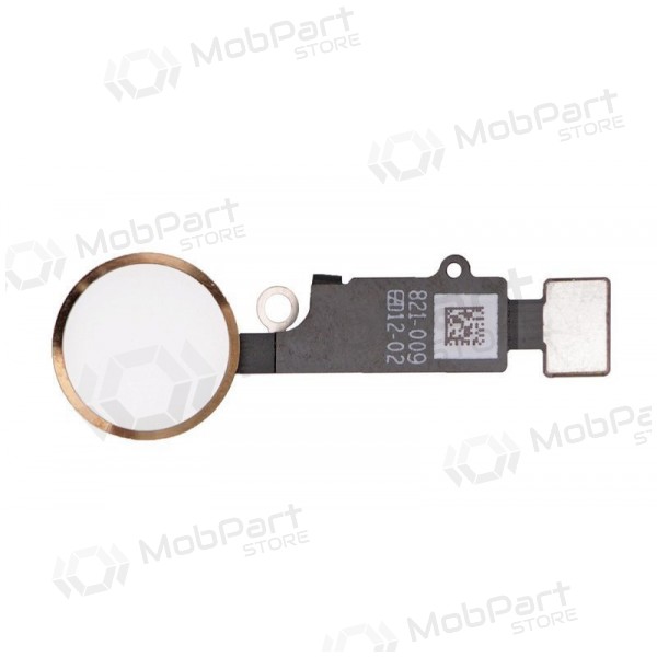 Apple iPhone 7 / 7 Plus / 8 / 8 Plus HOME knapp flex kabel-kontakt JC Final Edition v4 (mechanical press) (gyllent)
