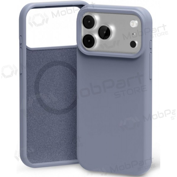 Deksel / etui Mercury Pure Magsafe Silicon Case Apple iPhone 17 levandos grått