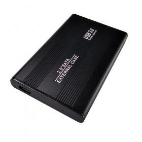2.5" HDD deksel / etui USB3.0, 6.5 cm