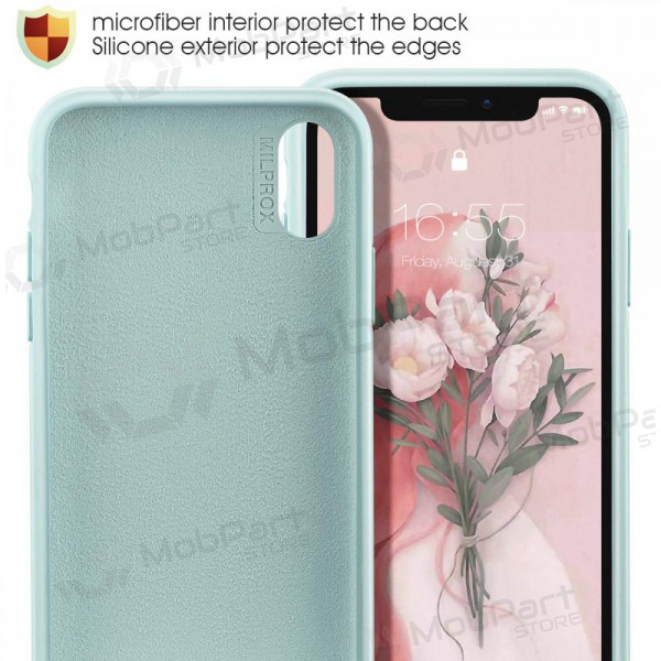 Apple iPhone 11 Pro deksel - Liquid Silicone 2.0mm (mint)
