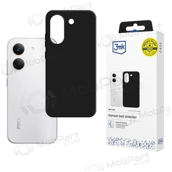 Xiaomi Poco X8 Pro deksel - 3MK Matt Case svart