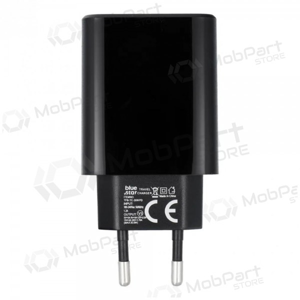 Telefonlader Blue Star 35 W USB-C svart