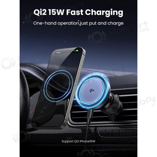 Automobilinis laikiklis-lader Ugreen W708 MagSafe 15W (35970) svart
