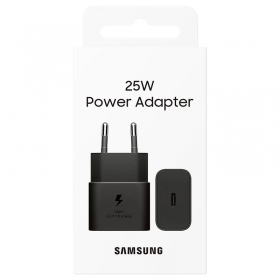 Lader original Samsung EP-T2510NBEGEU 25W i pakken svart