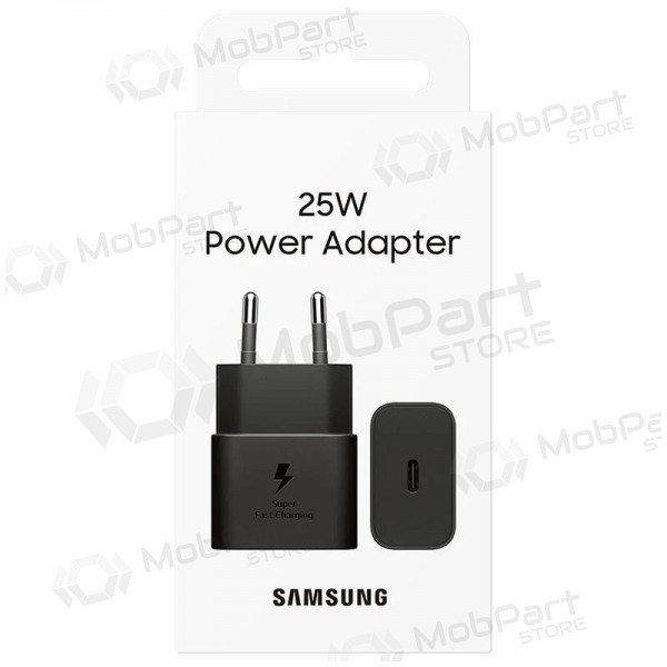 Lader original Samsung EP-T2510NBEGEU 25W i pakken svart