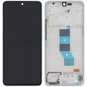 Xiaomi Redmi Note 14 5G skjerm (grønn) (med ramme) (original)