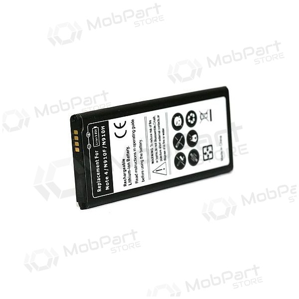 Samsung N910F Galaxy Note 4 (EB-BN910BBE) batteri / akkumulator (3000mAh) Samsung N910F Galaxy Note 4 (EB-BN910BBE) batteri / akkumulator (3000mAh)