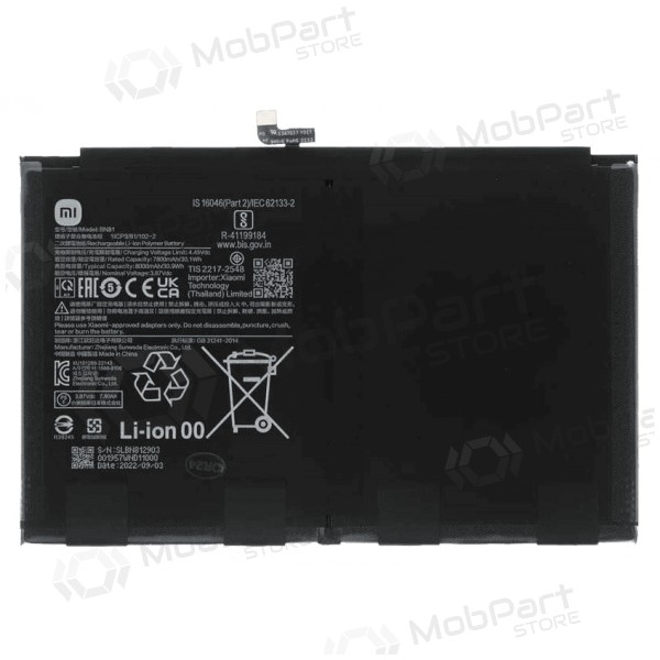 Xiaomi Redmi Pad SE 8.7 batteri, akkumulator (BN81) (original)