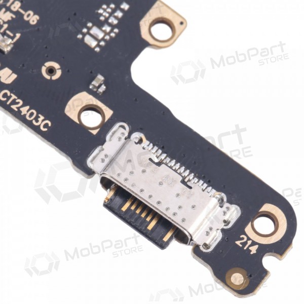 Xiaomi Redmi 13C, Poco C65 ladekontakt og mikrofon med flex (service pack) (original) Xiaomi Redmi 13C, Poco C65 ladekontakt og mikrofon med flex (service pack) (original)
