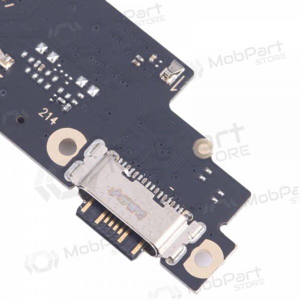Xiaomi Redmi Note 13 Pro 4G ladekontakt og mikrofon med flex (service pack) (original)