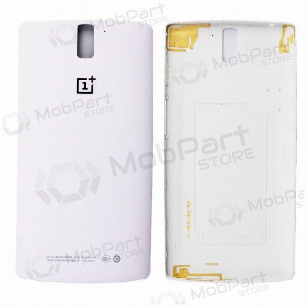 OnePlus One bakside (hvit) (brukt grade A, original)
