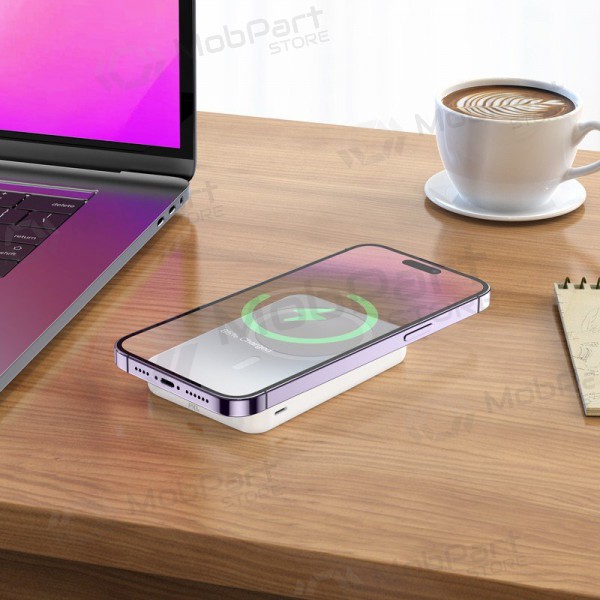 Powerbank Power Bank Hoco J109 PD20W Magnetic 5000mAh hvitt