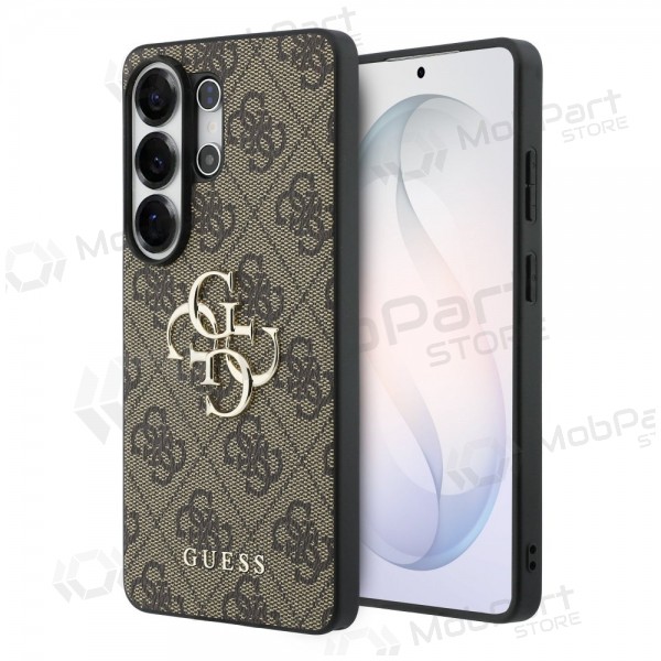 Samsung Galaxy S26 Ultra deksel - Guess PU 4G Metal Logo (brun)