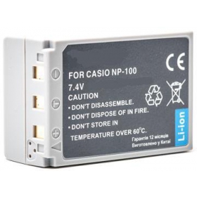 Casio NP-100 foto batteri / akkumulator