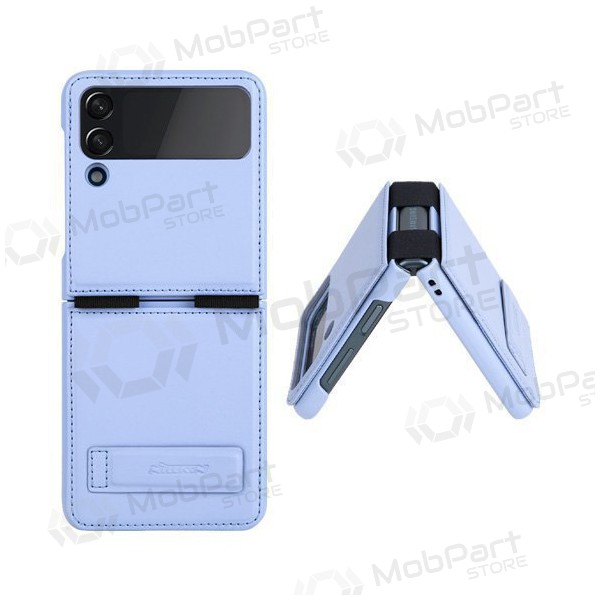 Samsung Galaxy Z Flip4 deksel - Nillkin Leather (lilla)