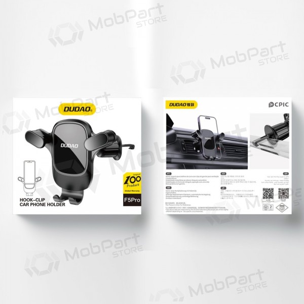 Biltelefonholder Dudao F5PRO for ventilasjonsgitter