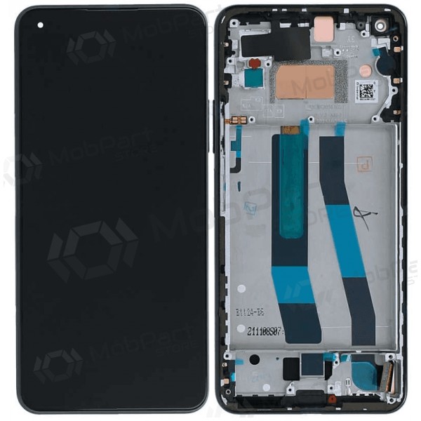 Xiaomi 11 Lite 5G NE skjerm (hvit) (med ramme) (original)