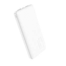 Powerbank Power Bank Borofone BT28 Ultra Slim 10000mAh hvitt