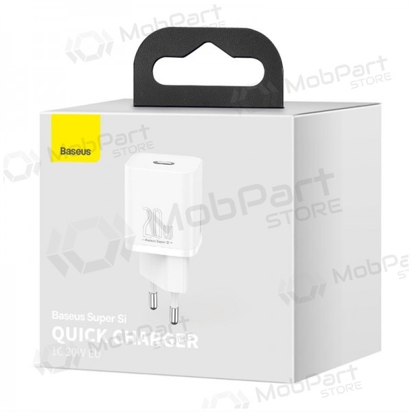 Lader buitinis Baseus Super Si 20W hvit CCSUP-B02