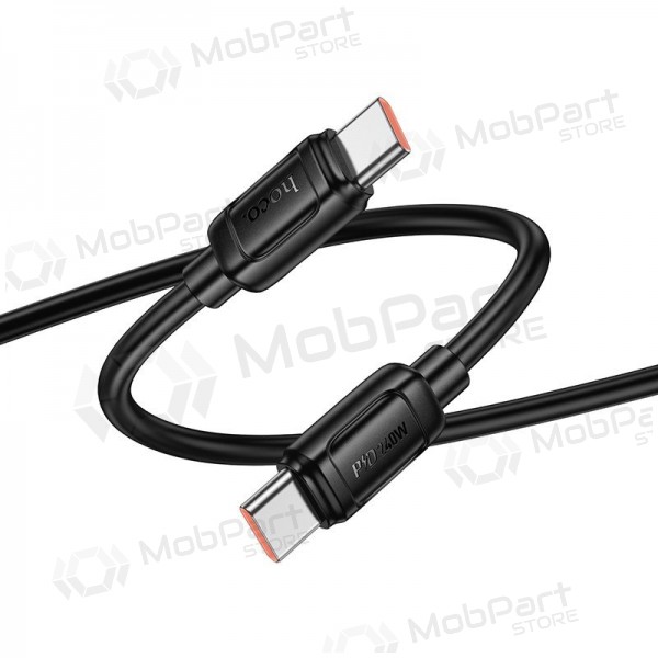 USB-C-kabel Hoco X115 USB-C til USB-C 1 m 240 W svart