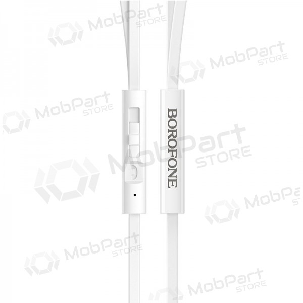 Hodetelefoner / ørepropper Borofone BM23 3,5mm (hvitt)