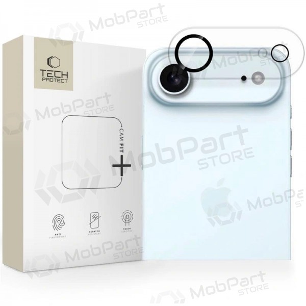 Apple iPhone Air skjermbeskytter i herdet glass for kamera - Tech-Protect Cam Fit+ (gjennomsiktig)