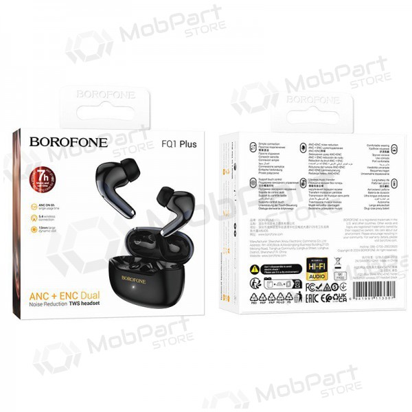 Belaidės ausinės Borofone FQ1 Plus ANC+ENC Belaidės ausinės Borofone FQ1 Plus ANC+ENC