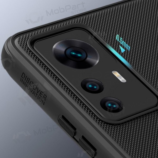 Xiaomi Redmi Note 12 / Note 12 4G deksel „Nillkin Frosted Shield“ (svart) Xiaomi Redmi Note 12 / Note 12 4G deksel „Nillkin Frosted Shield“ (svart)