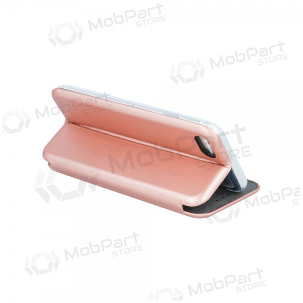 Apple iPhone 11 deksel - Book Elegance (rosa / gull)