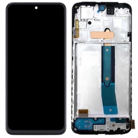 Xiaomi Redmi Note 11S, Note 12S, Poco M4 Pro 4G skjerm (svart) (med ramme) (OLED)