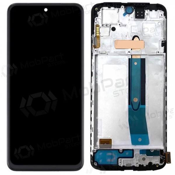 Xiaomi Redmi Note 11S, Note 12S, Poco M4 Pro 4G skjerm (svart) (med ramme) (OLED)