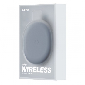 Trådløs lader Baseus Jelly 15W (supports QI standard) (svart)