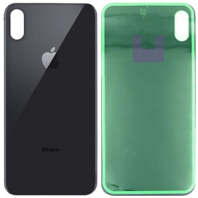 Apple iPhone XS Max bakside grå (space grey) (bigger hole for camera)