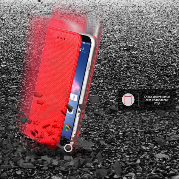Apple iPhone 13 deksel - Smart Magnet (rød)