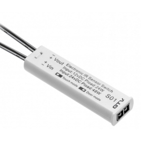 Bekontaktis jungiklis LED juostoms GTV AE-WBBUNI-10DIM (hvit, 12V)