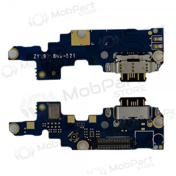 Nokia 6.1 Plus (Nokia X6) ladekontakt og mikrofon med flex