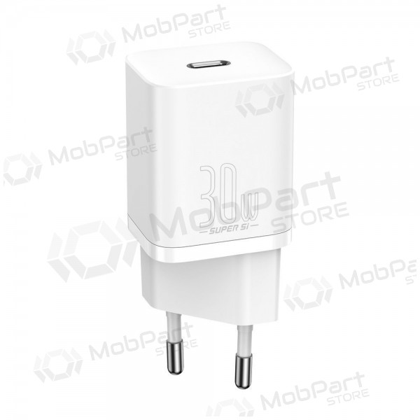 Lader buitinis Baseus Super Si 30W hvit CCSUP-J02