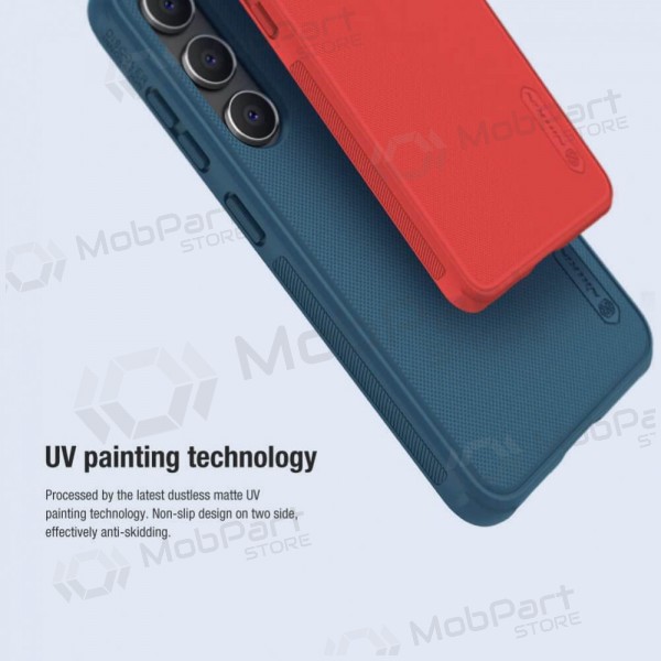 Samsung Galaxy S23 Ultra deksel „Nillkin Frosted Shield“ (blå)