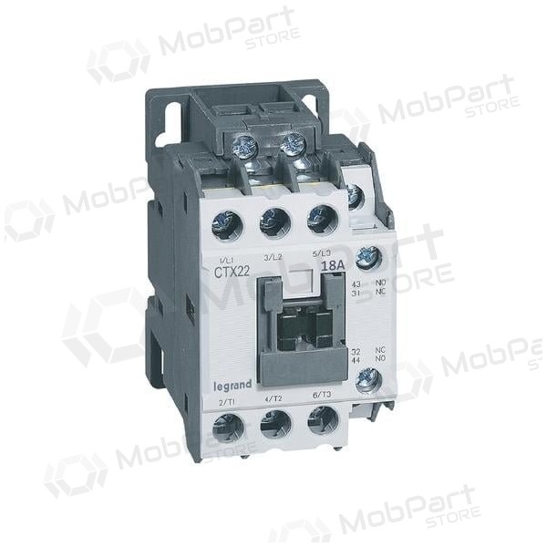 Kontaktor Legrand 416106 - 3P, 18A, 1NO/1NC, CTX, 230V