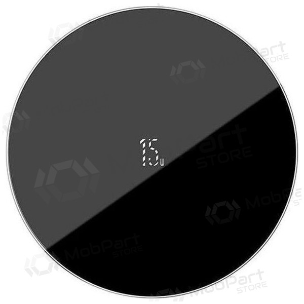 Lader trådløs Baseus Simple Type-C (15W) WXJK-B01 (svart)