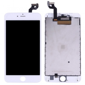 Apple iPhone 6S Plus LCD skjerm med berøringsglass (hvit) (Premium kokybė)