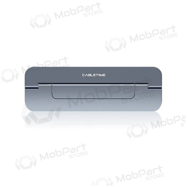 Nešiojamo kompiuterio stovas, grå