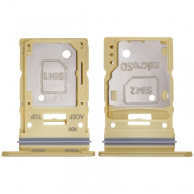 Samsung Galaxy A35 SIM kortholder (gul) (original)